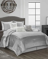 Stratford Park Lucille Solid Color 7-Pc. Comforter Set, California King