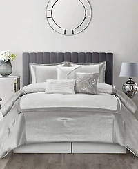 Stratford Park Lucille Solid Color 7-Pc. Comforter Set, California King