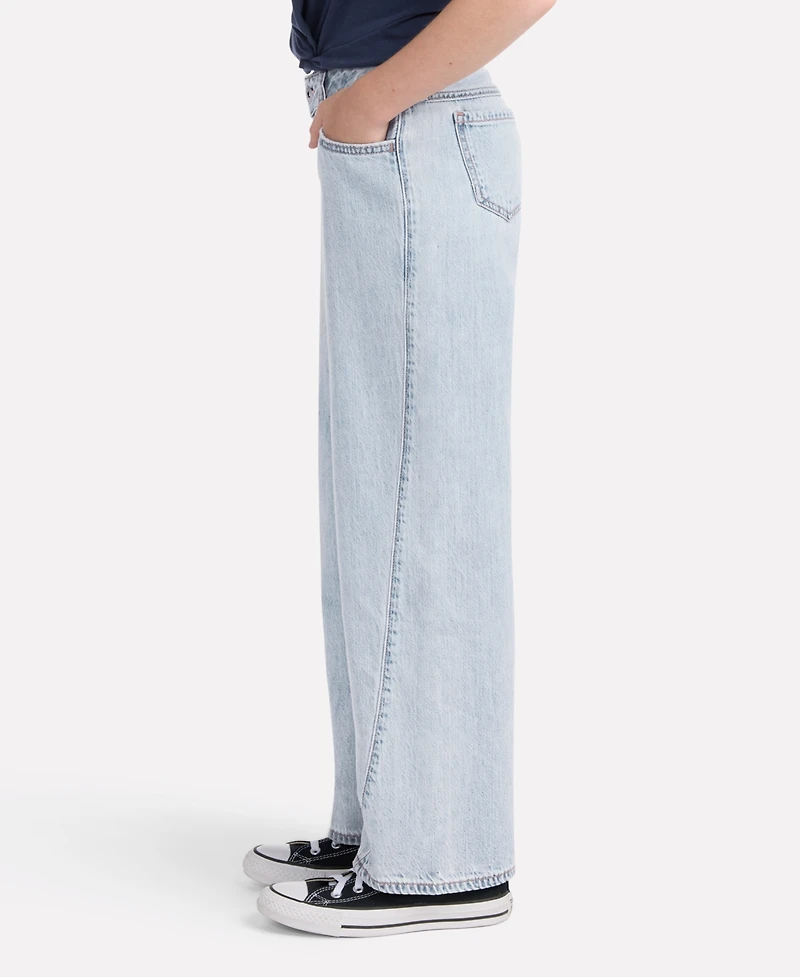 abercrombie kids Girls Low-Rise Seamed Baggy Jeans
