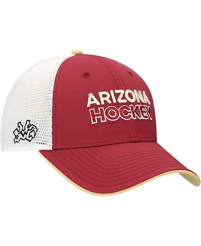 Fanatics Men's Garnet Arizona Coyotes Adjustable Hat