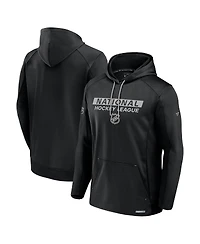 Fanatics Men's Black Nhl Pro Rink Fleece Pullover Hoodie