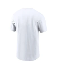 Nike Men's White New Orleans Saints Primetime Helmet Essential T-Shirt