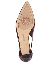 Vince Camuto Women's Valkie Studded T-Strap Micro-Heel Mary-Jane Flats