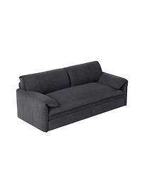 Streamdale Furniture 66" Queen Pull Out Sofa Bed 3-in-1 Convertible Sleeper Sofa