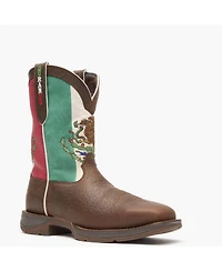Durango Men's Rebel by Steel Toe Mexico Flag Western Boot