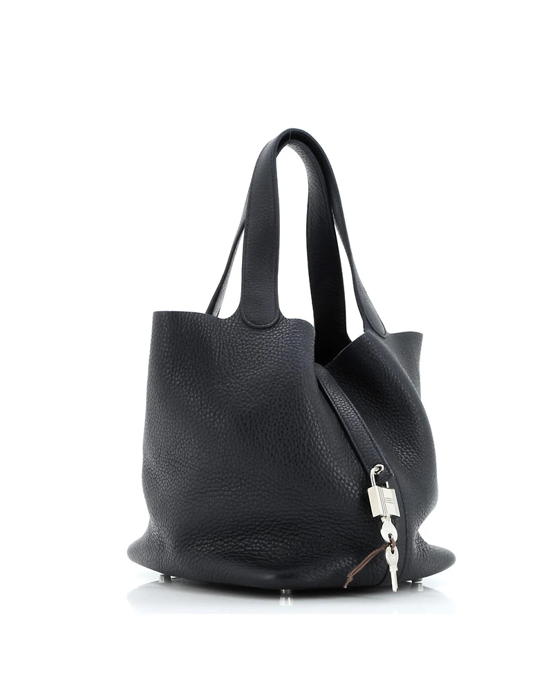 Pre-Owned Hermes Mm Picotin Lock Bag Clemence