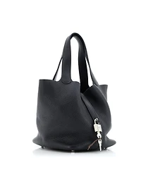 Pre-Owned Hermes Mm Picotin Lock Bag Clemence