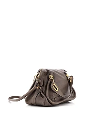 Pre-Owned Chloe Medium Paraty Top Handle Bag Leather