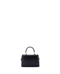 Pre-Owned Dolce & Gabbana Small Devotion Top Handle Bag Leather