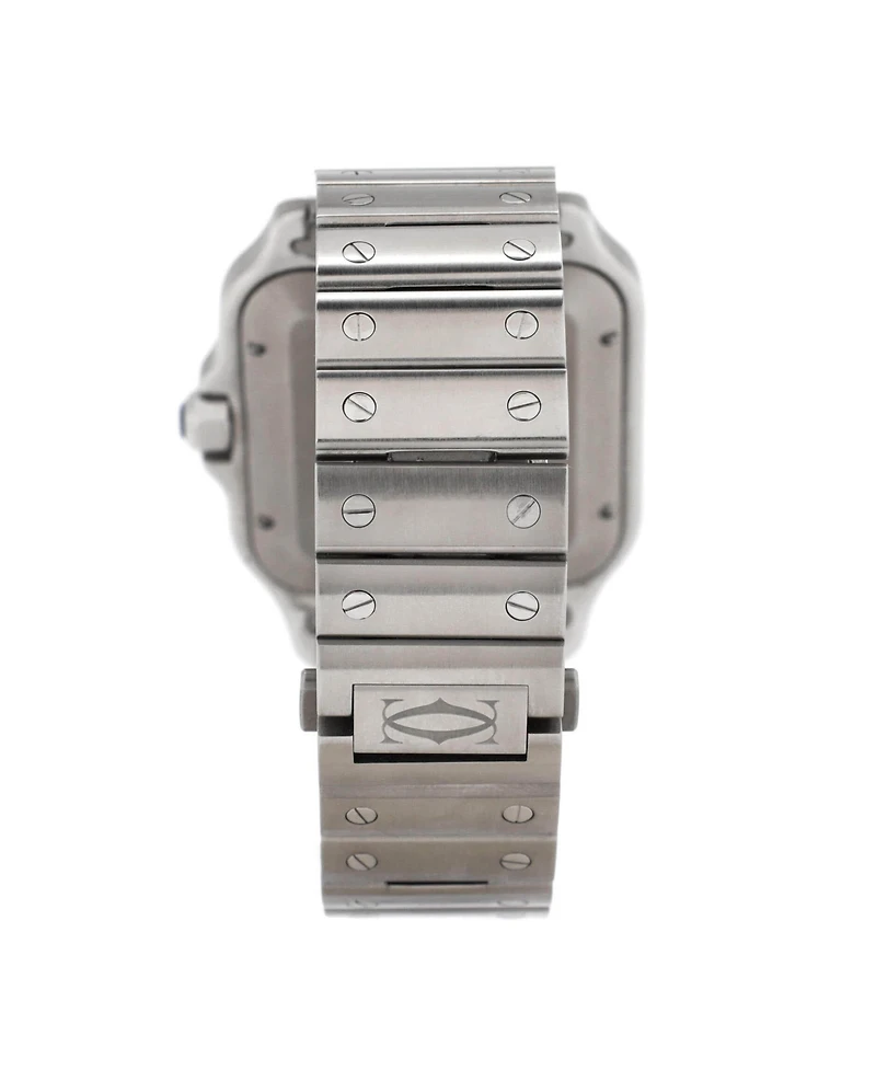 Pre-Owned Cartier Santos de Cartier Automatic Watch in Stainless Steel 40mm