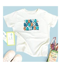 Sweet Wink Little and Big Boys Hello Kindergarten Short Sleeve T-Shirt