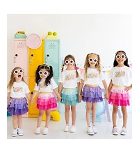 Sweet Wink Toddler Girls Third Grade Retro Short Sleeve T-Shirt