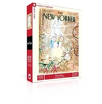 New York Puzzle Company Bicycle Shop 1000 Piece Puzzle
