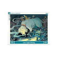 New York Puzzle Company Late Night Dining 1000 Piece Puzzle