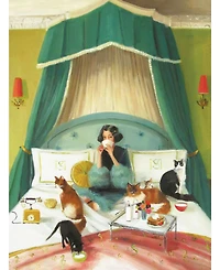 New York Puzzle Company Breakfast in Bed 500 Piece Puzzle