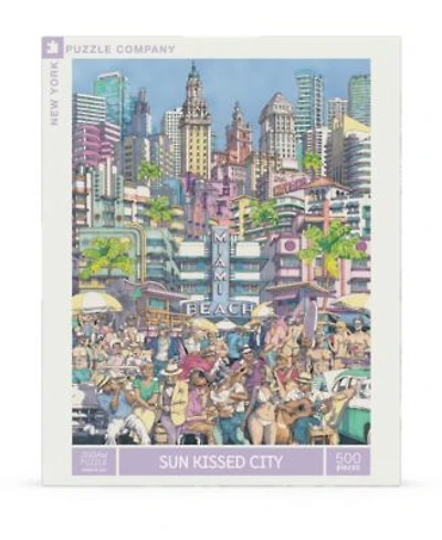 New York Puzzle Company Sun Kissed City 500 Piece Puzzle