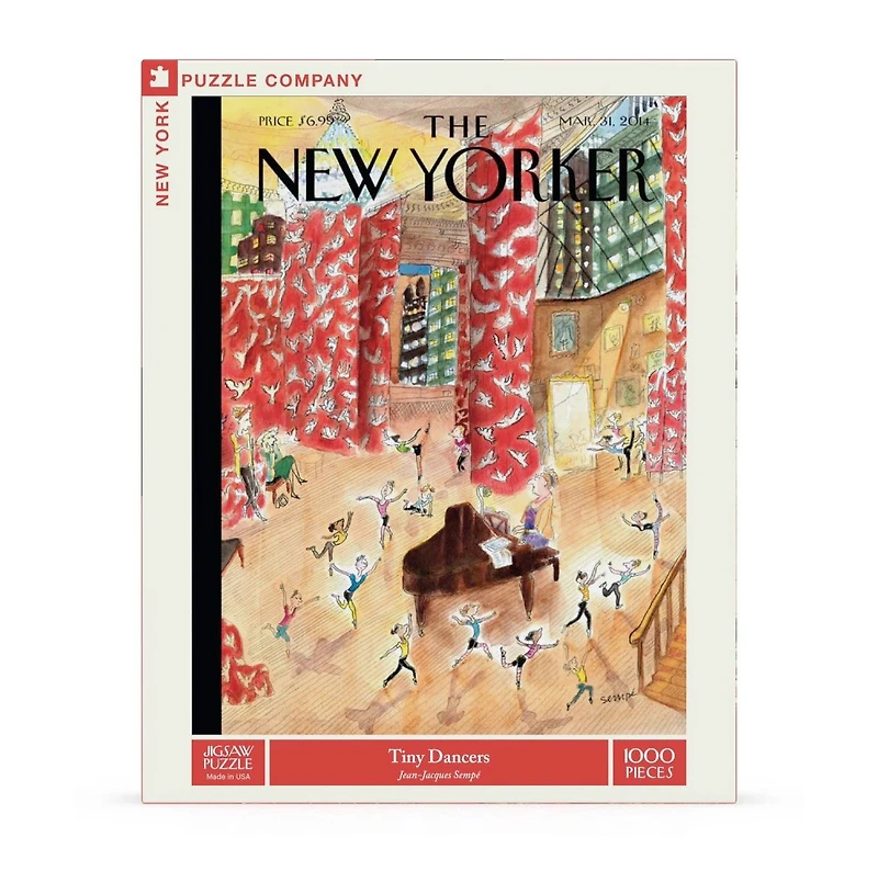New York Puzzle Company Tiny Dancers 1000 Piece Puzzle