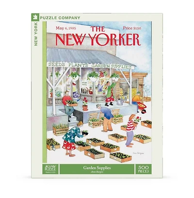 New York Puzzle Company Garden Supplies 500 Piece Puzzle