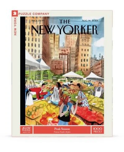 New York Puzzle Company Peak Season 1000 Piece Puzzle