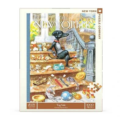 New York Puzzle Company Tag Sale 1000 Piece Puzzle