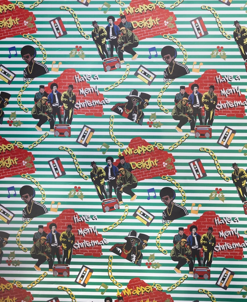 Black Paper Party Wrappers Delight Gift Wrap