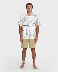 Quiksilver Waterman Men's Paddle Out Short Sleeve Shirt