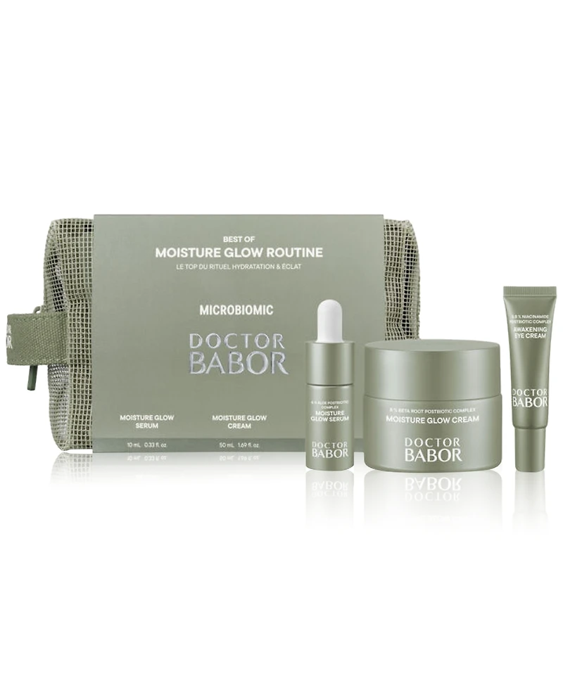 Babor 3-Pc. Microbiomic Moisture Glow Routine Skincare Set