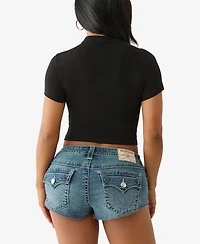 True Religion Women's I Love Crew Neck T-Shirt