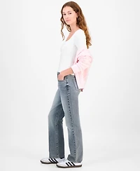 Celebrity Pink Juniors' Skater Straight-Leg Jeans