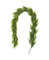 Glitzhome 9 ft Polyethylene Christmas Dripping Garland