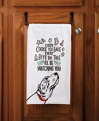 Primitives by Kathy I'll Be Watching Kitchen Towel