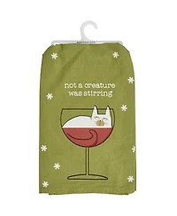 Primitives by Kathy Not a Creature Kitchen Towel