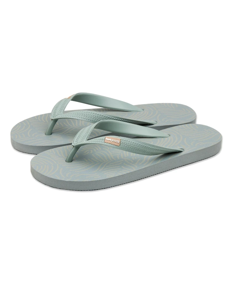 Feelgoodz Women s Classicz Core Natural Rubber Flip-Flop Thong Sandals
