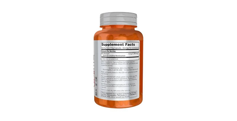 Now Foods Kre Alkalyn Creatine ,120 caps
