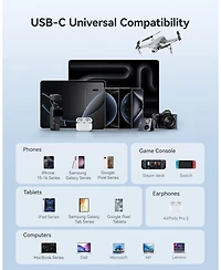 Baseus Enercore Power Bank, 20000mAh Fast Charging Portable Charger Built-in 67W Retractable Usb-c Cable, Battery Pack for iPhone 16, Samsung, Dell