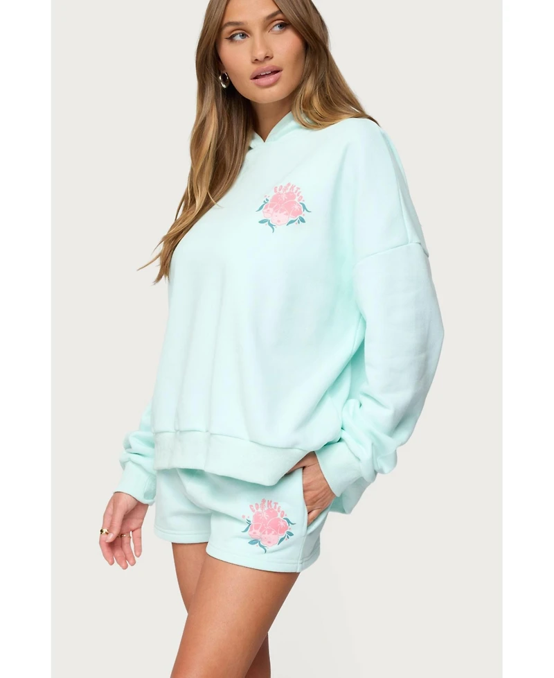 Edikted Women's Beach Bloom Hoodie