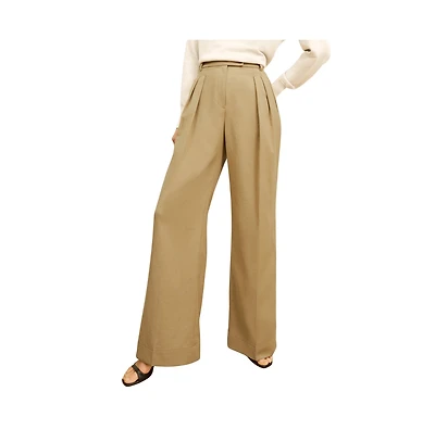 M.m.LaFleur Bia Pleated Trouser - Air Twill