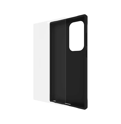 Case-Mate Protection Pack Tough Case and Glass Screen Protector for Samsung Galaxy S24 Ultra-Black