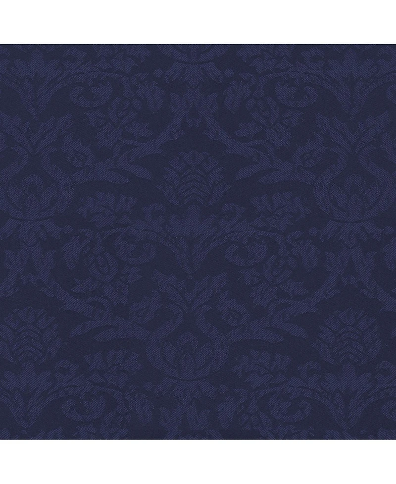 Kate Aurora Jacquard Damask Curtains With An Attached Austrian Valance & Tiebacks