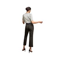 M.m.LaFleur Tessa Kick Flare Trouser - Washable Wool Twill