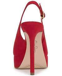 Jessica Simpson Women's Sibilla Slingback Platform Stiletto Pumps