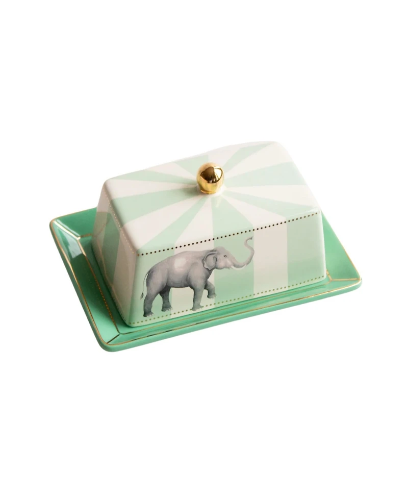Yvonne Ellen Elephant Butter Dish