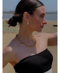 Tseatjewelry Lulu Necklace 18k gold plated on stainless steel