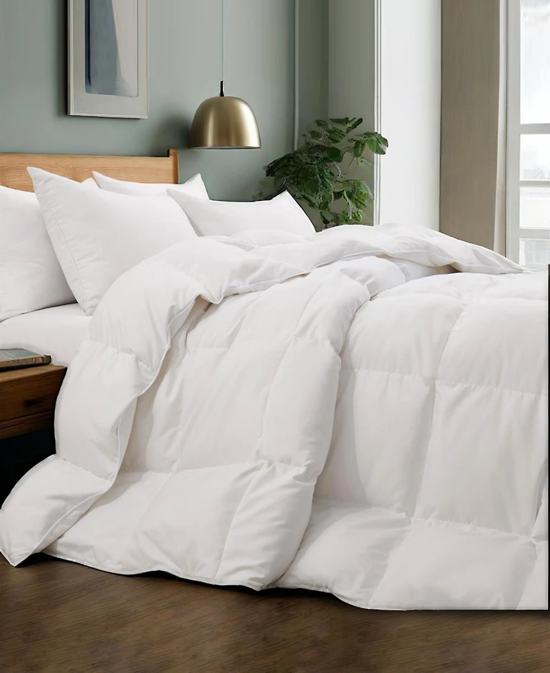 Unikome Medium Weight 360 Thread Count Extra Soft Down and Feather Fiber Comforter