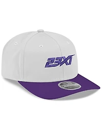 New Era Men's White/Purple 23XI Racing 9SEVENTY Team Adjustable Hat