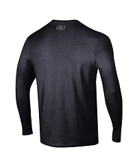 Under Armour Men's Black South Carolina Gamecocks 2025 Sideline Football Performance Cotton Long Sleeve T-Shirt