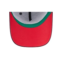 New Era Men's Navy Cleveland Guardians 2025 Big League Chew A-Frame 9FORTY Adjustable Trucker Hat
