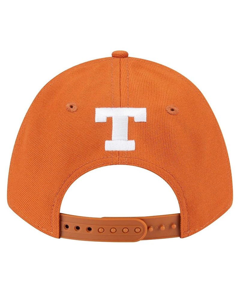 New Era Men's Texas Orange Texas Longhorns Team Collective 9FORTY M-Crown Adjustable Hat