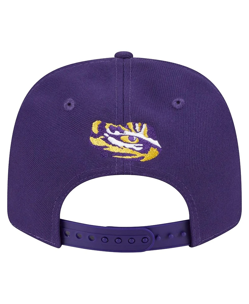 New Era Men's Purple Lsu Tigers Team Collective 9SEVENTY Stretch-snap Adjustable Hat