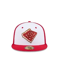 New Era Men's Red Lehigh Valley IronPigs Theme Nights 59FIFTY Fitted Hat